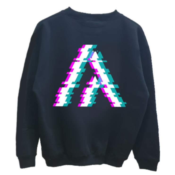 Glitched Logo Crewneck