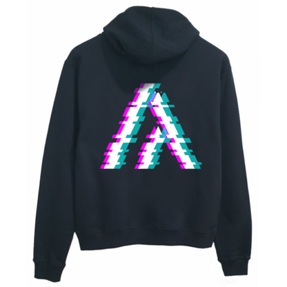 Glitched Logo Hoodie