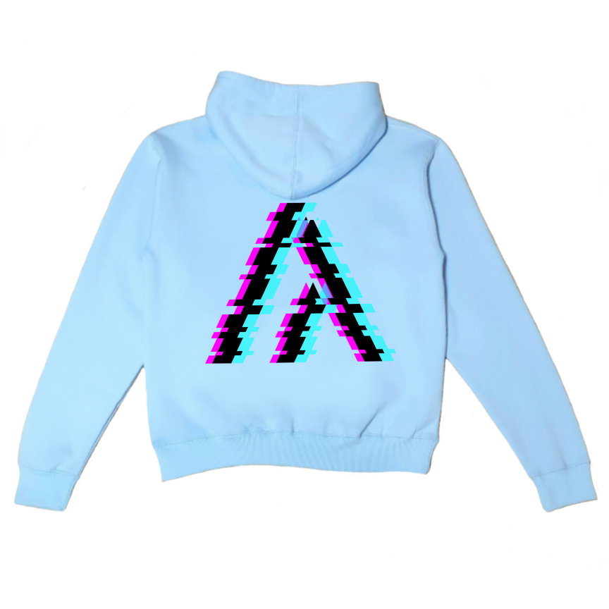 Glitched Logo Hoodie