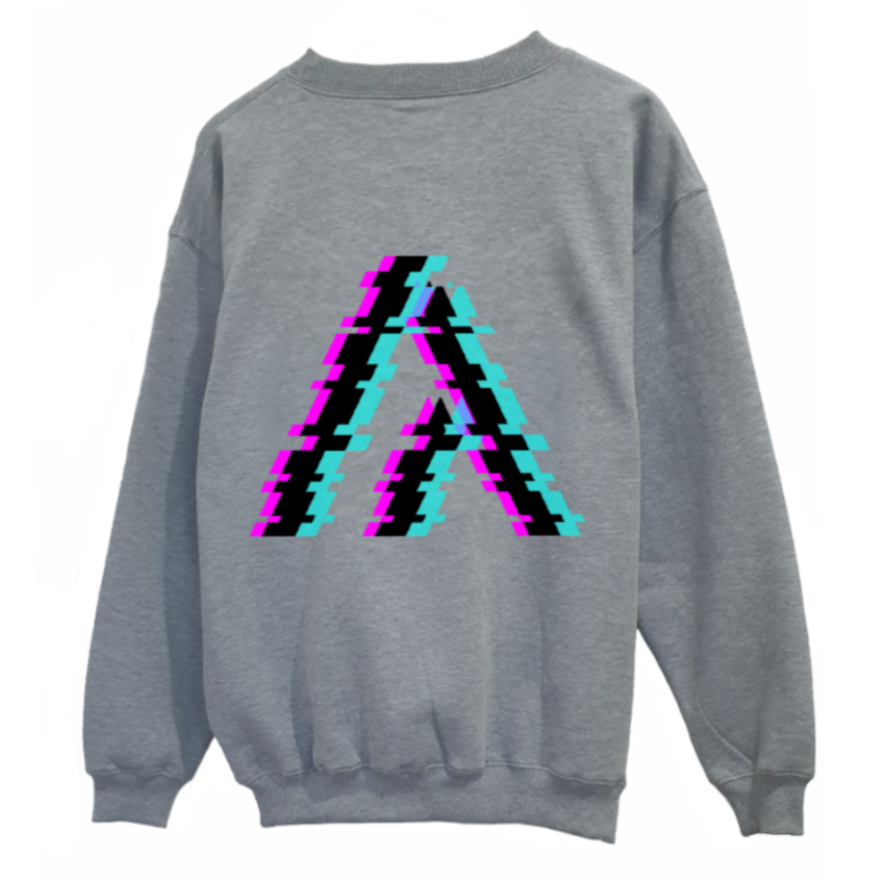 Glitched Logo Crewneck