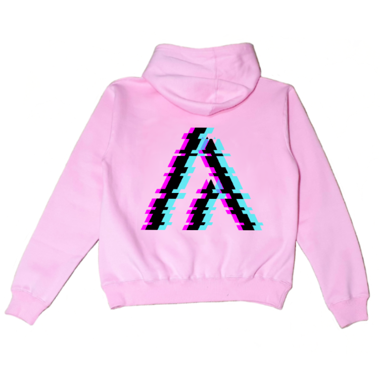 Glitched Logo Hoodie