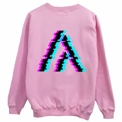 Glitched Logo Crewneck