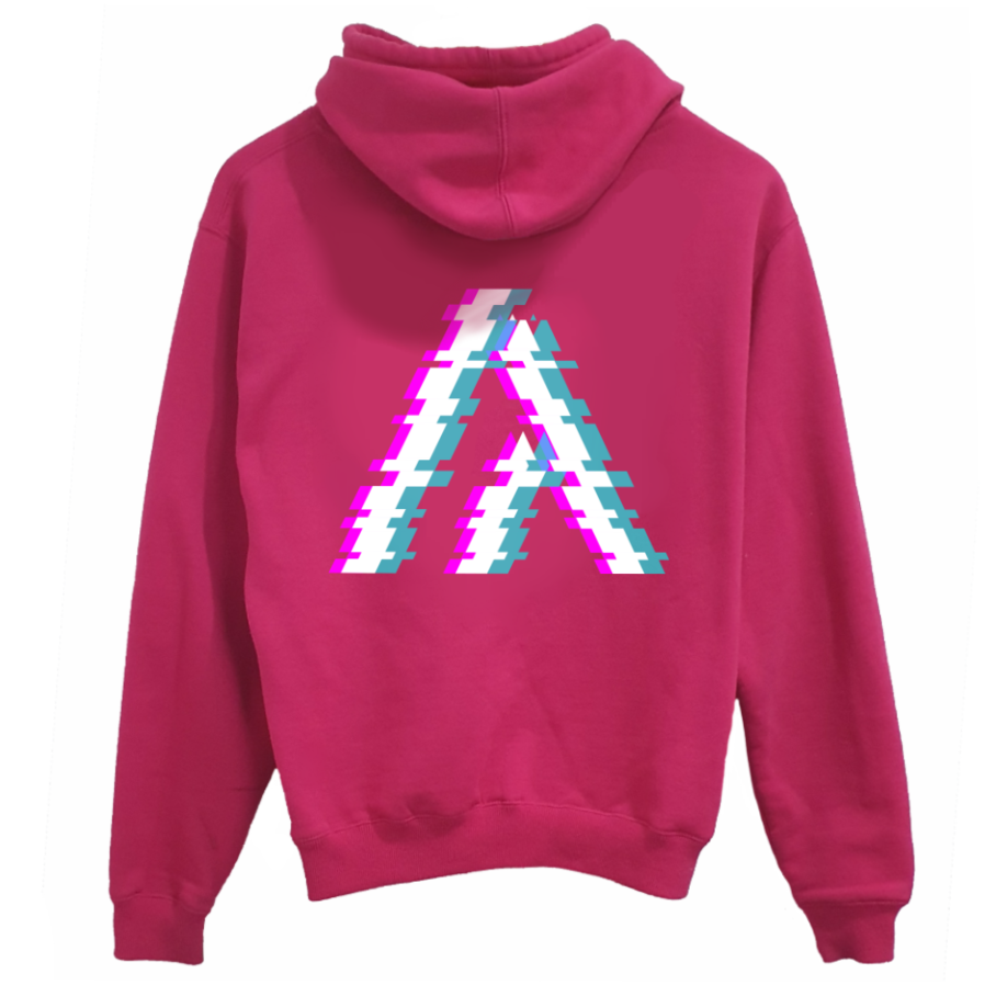 Glitched Logo Hoodie